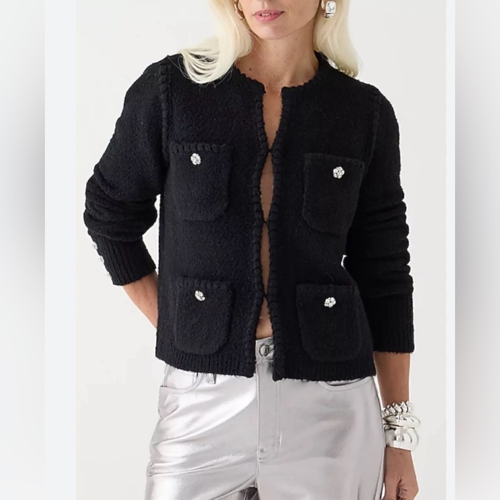 J crew Odetta Lady Sweater Jacket